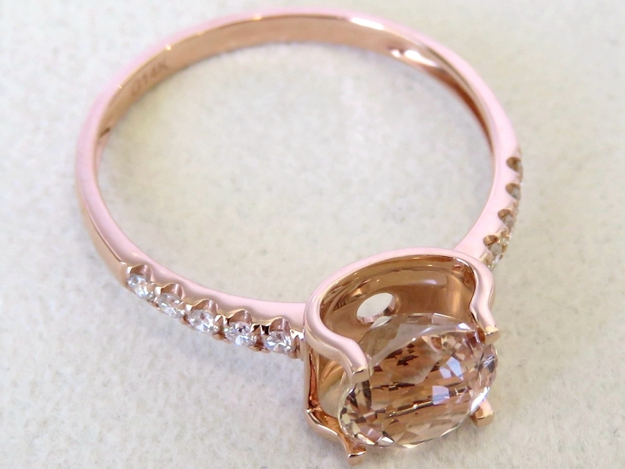 & Diamond Engagement Ring CL Jewellery NZ