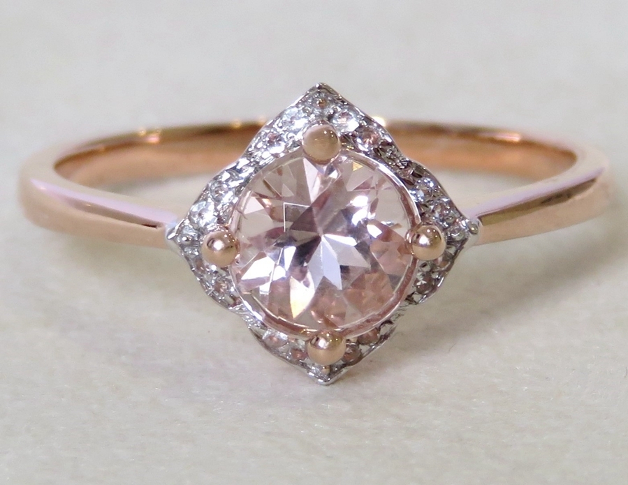 White sapphire engagement ring nz outlet
