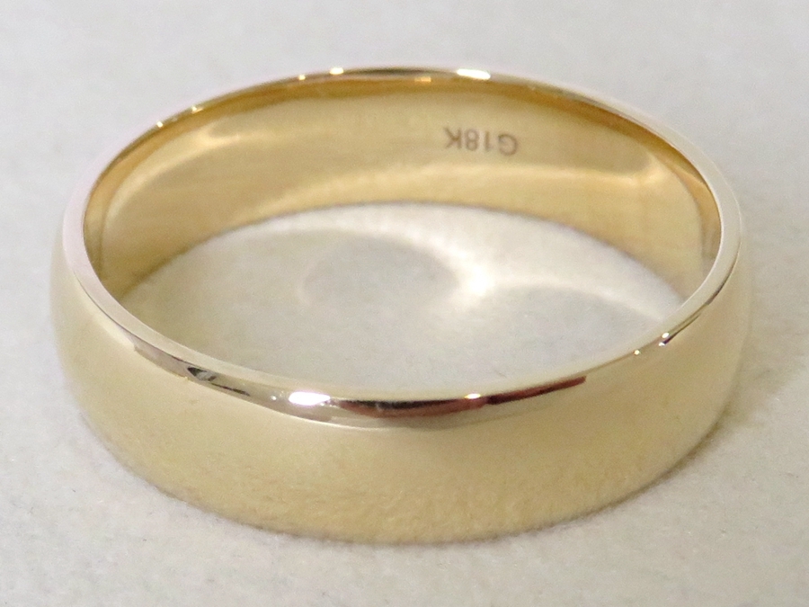 Bespoke Wedding Band in 14k Yellow Gold - 20% Deposit of Custom Made Job#070726WB14Y4LDCF-P