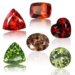 Garnet Jewellery NZ | 9k Gold Rings & Earrings | CL Jewellery